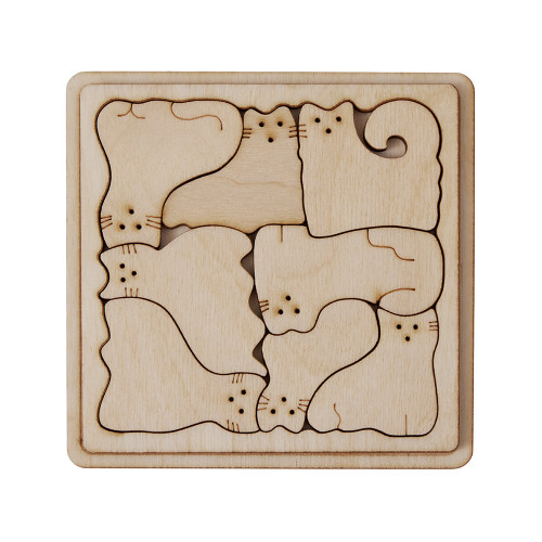Деревянная головоломка Catgram
