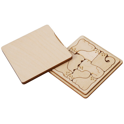 Деревянная головоломка Catgram