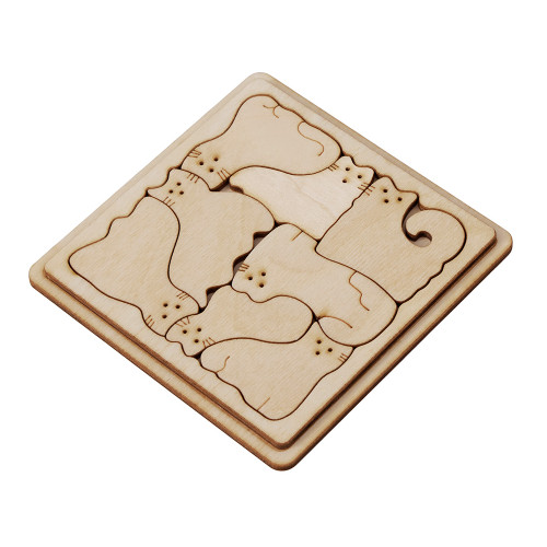 Деревянная головоломка Catgram