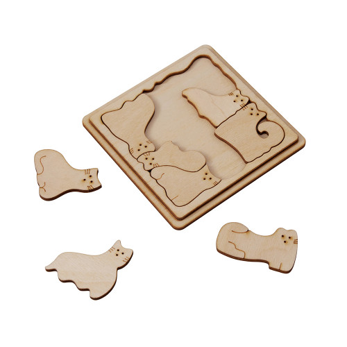 Деревянная головоломка Catgram