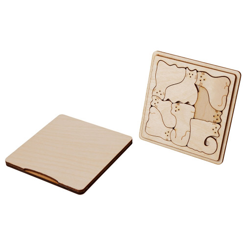 Деревянная головоломка Catgram