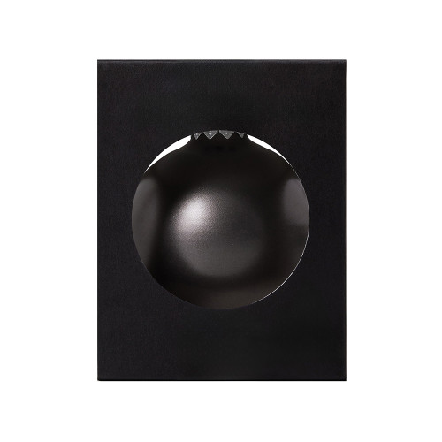 Стеклянный елочный шар Christmas bauble, черный металлик, с серебристым колпачком в черной коробке