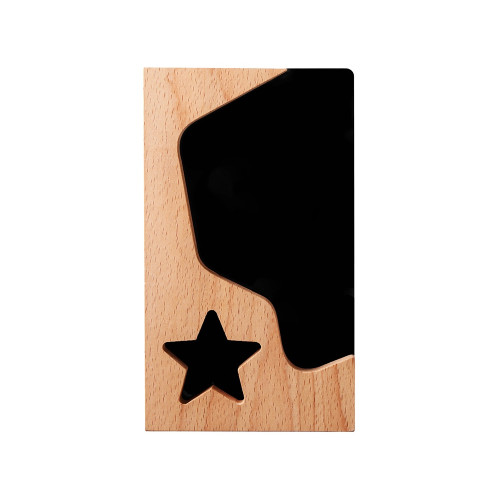 Награда из бука и акрила Starburst