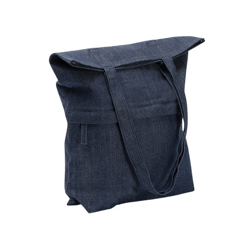 Сумка из переработанной джинсовой ткани Крик (Kirk), синий