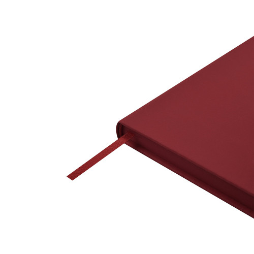 Ежедневник А5 Megapolis Color New soft-touch, бордовый