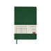 Ежедневник А5 Megapolis Color New soft-touch, зеленый