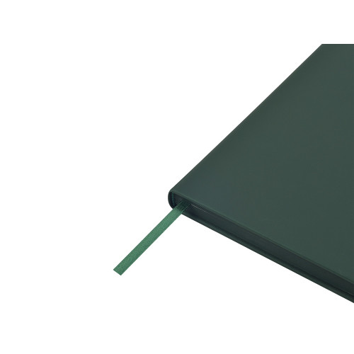 Ежедневник А5 Megapolis Color New soft-touch, темно-зеленый