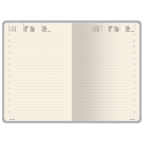 Ежедневник А5 Megapolis Color New soft-touch, светло-серый