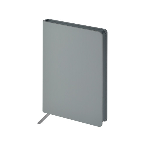 Ежедневник А5 Megapolis Color New soft-touch, светло-серый