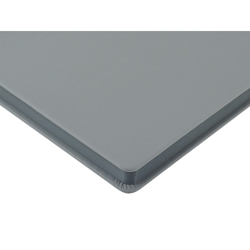 Ежедневник А5 Megapolis Color New soft-touch, светло-серый