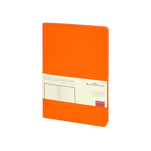 Ежедневник недатированный А5 Megapolis Color Flex New, оранжевый Ежедневник недатированный А5 Megapolis Color Flex New, оранжевый