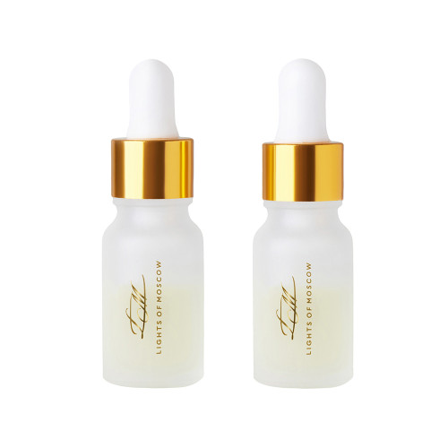 Набор для создания 2-х ароматических свечей: амбра и табак/маракуйя, сандал и пачули