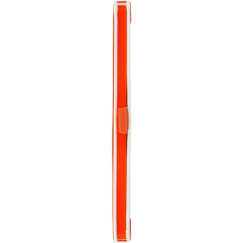 Блокнот ColorNote White, твердая обложка A5, 80 листов, белый и оранжевый