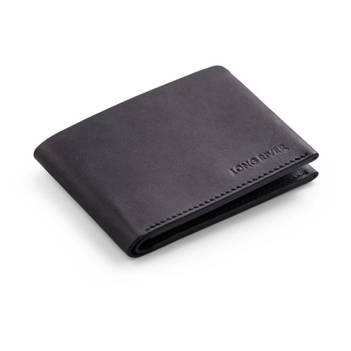 Подарочный набор Long River: кошелек, ремешок для ключей, черная коробка