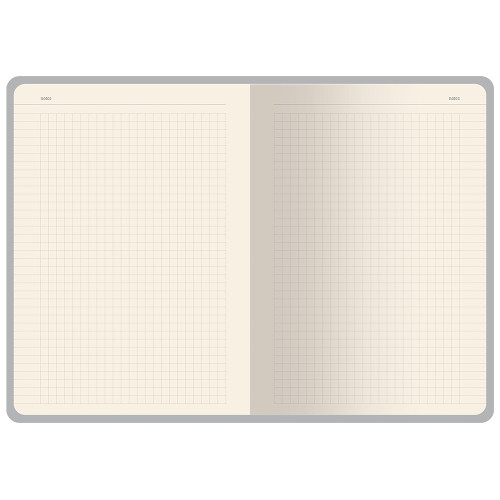 Бизнес-тетрадь А5 Pragmatic Contrast, 40 листов в клетку, черный с салатовым срезом