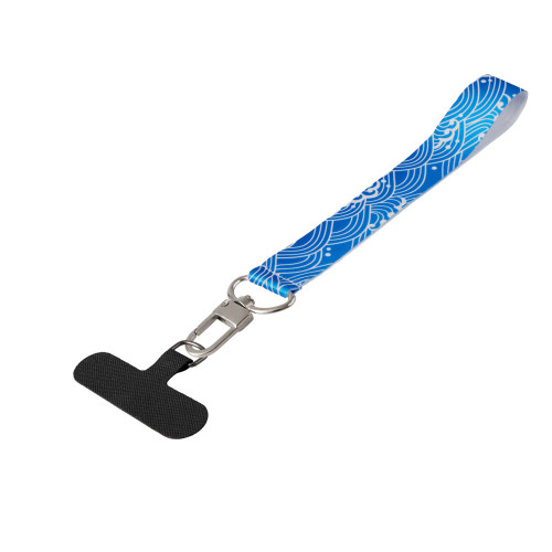 Ремувка под сублимацию с трендовым карабином и узким держателем для телефона из ПЭ