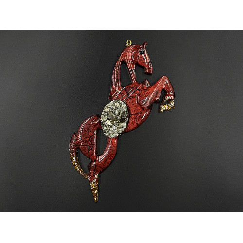 Елочные игрушки (Лошадь).Символы года Гранат Елочные игрушки (Лошадь).Символы года Гранат