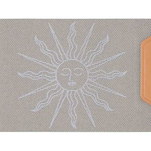 Блокнот А5 из RPET Harvey, 80 листов FSC бумага, серый с термотрансфером