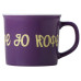 Матовая кружка Nancy 360 мл цветная снаружи, белая внутри, фиолетовый с УФ-печатью DTF Матовая кружка Nancy 360 мл цветная снаружи, белая внутри, фиолетовый с УФ-печатью DTF