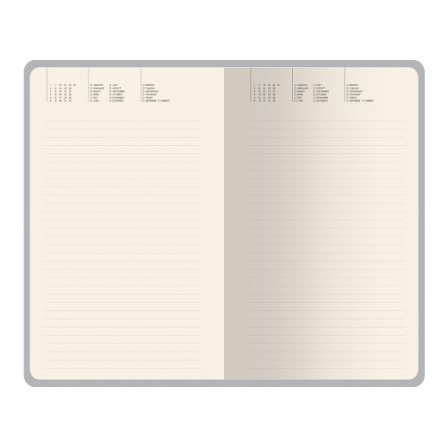 Ежедневник недатированный А5 Valencia, красный