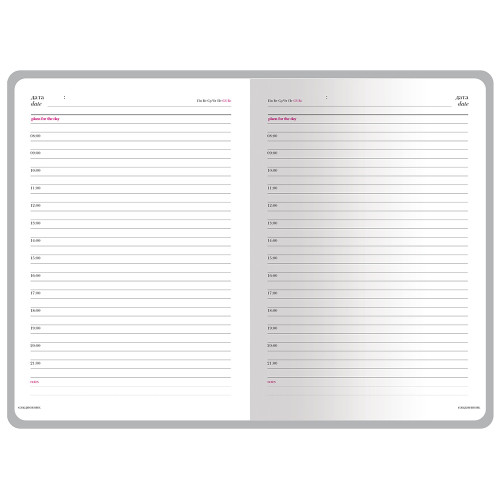 Ежедневник недатированный А6+ Megapolis Color, красный