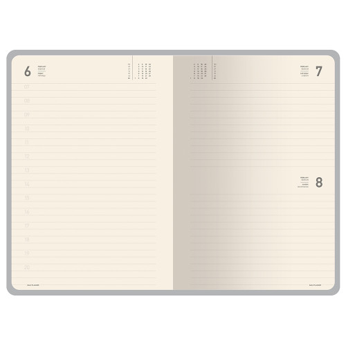 Ежедневник А5 датированный Megapolis Color 2026, черный