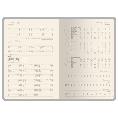 Ежедневник А5 датированный Megapolis Color 2026, серый