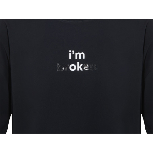 Футболка оверсайз Vienna унисекс , черный с нанесением Трафарет Скульптура 2 цвета