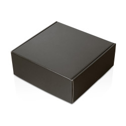 Коробка подарочная Raven, L, черная, вн. размер 260х260х100 мм.