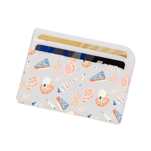 Картхолдер для 3-х карт с возможностью полноцветной  УФ-печати, софт-тач