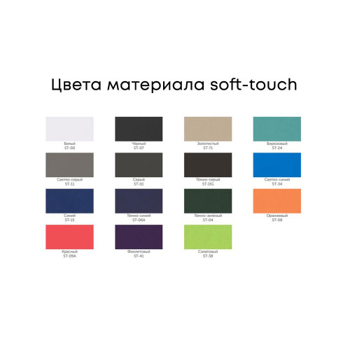 Картхолдер для 3-х карт с возможностью полноцветной  УФ-печати, софт-тач