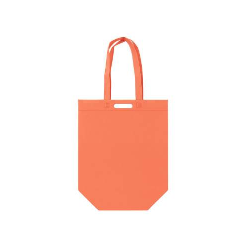 Сумка для покупок из спанбонда Ambit, 380*120*400 с ручкой 550/30 мм, оранжевый
