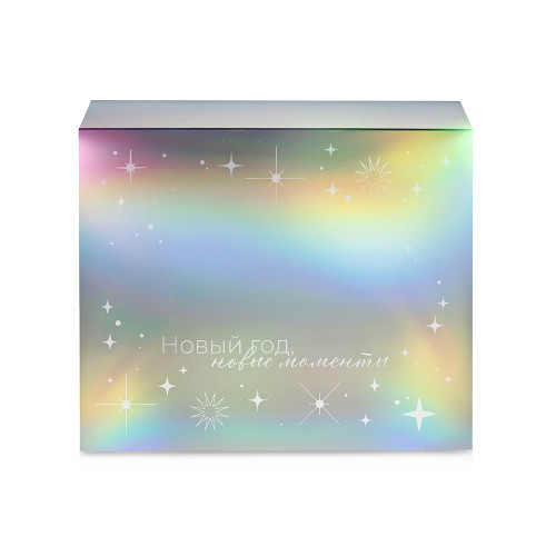 Подарочный набор c френчпрессом, кружками и чаем, синий