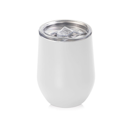 Подарочный набор c термокружкой, блокнотом, ручкой и свечкой, белый