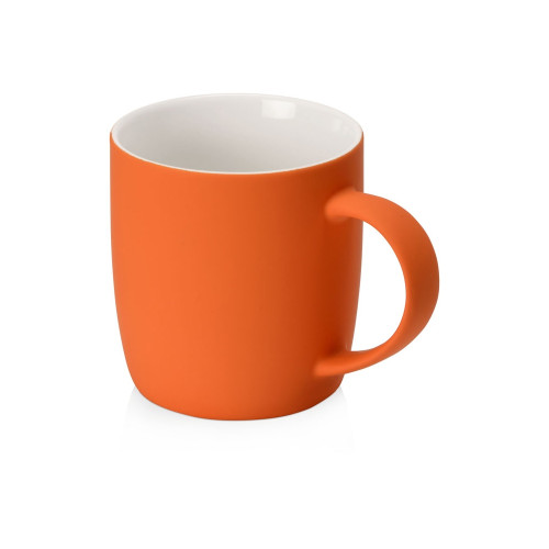 Подарочный набор с пледом, увлажнителем и кружкой, оранжевый