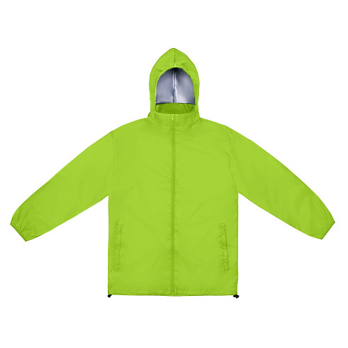 Ветровка Miami 2.0 мужская с чехлом, зеленое яблоко
