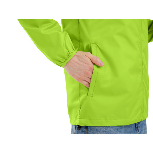 Ветровка Miami 2.0 мужская с чехлом, зеленое яблоко