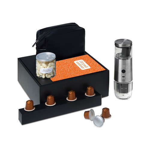 Подарочный набор Re:y. Boost с кофемашиной, капсулами и косметичкой Подарочный набор Re:y. Boost с кофемашиной, капсулами и косметичкой