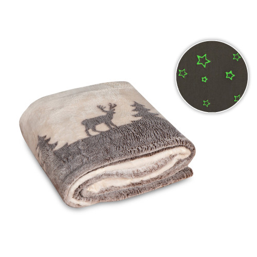 подарочный набор с пледом, кружкой и чаем