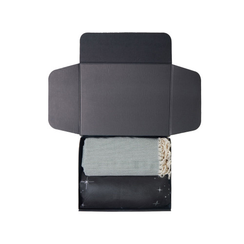 Подарочный набор с пледом, свечой и диффузором