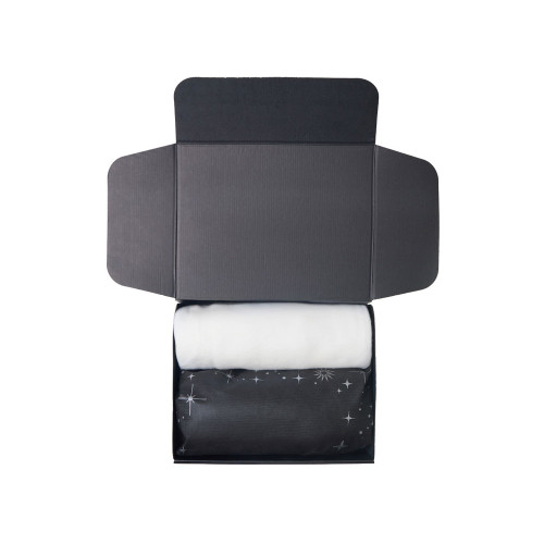 Подарочный набор с пледом, свечой и диффузором, белый