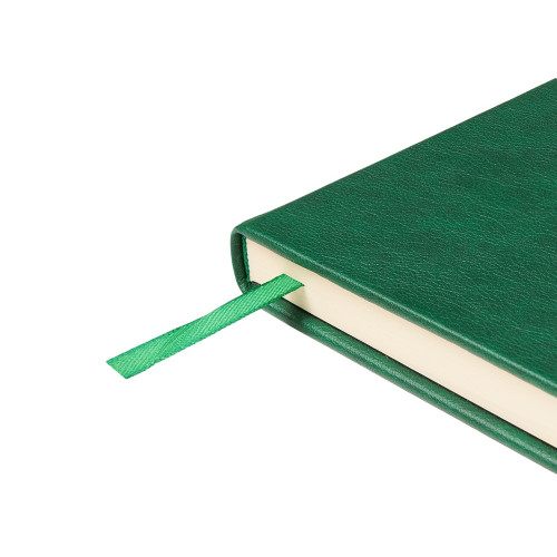 Ежедневник недатированный А5 Premier, зеленый