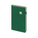 Ежедневник недатированный А5 Premier, зеленый