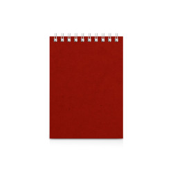 Бизнес - блокнот А6 (94 х 130 мм) Office 60 л., красный
