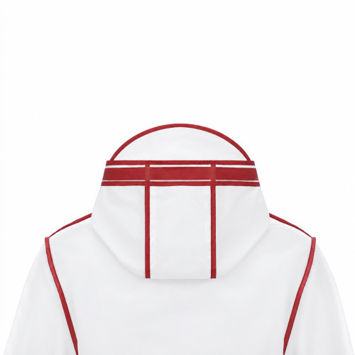 Дождевик Providence 2.0, прозрачный/красный с чехлом