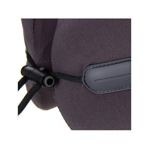 Подушка для путешествий с эффектом памяти Memo Pillow PRO M/L Basque Black