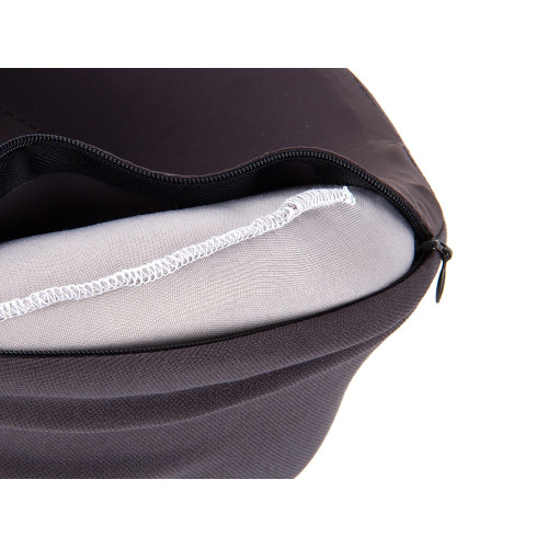 Подушка для путешествий с эффектом памяти Memo Pillow PRO M/L Basque Black