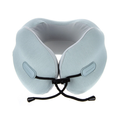 Подушка для путешествий с эффектом памяти Memo Pillow PRO M/L English Blue