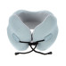 Подушка для путешествий с эффектом памяти Memo Pillow PRO M/L English Blue