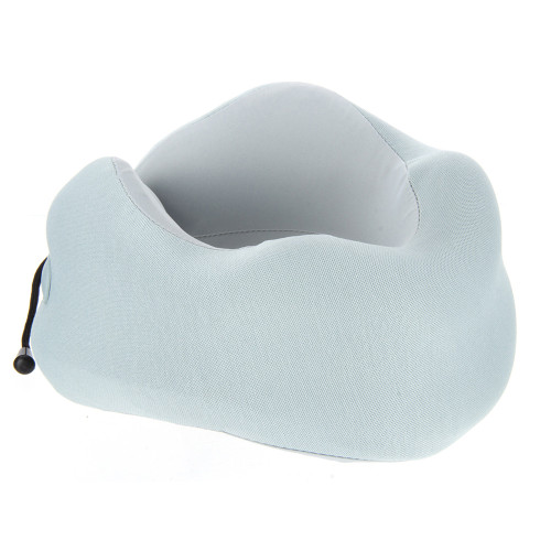 Подушка для путешествий с эффектом памяти Memo Pillow PRO M/L English Blue